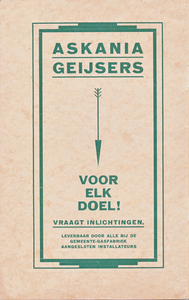 710488 Brochure ‘De Warmtevoorziening in Huizen, Hotels, Restaurants, Fabrieken, Ziekenhuizen, enz.’, uitgegeven door ...